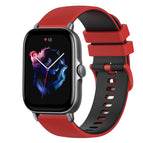 For Amazfit GTS 3 / Red+Black