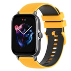 For Amazfit GTS 3 / Yellow+Black