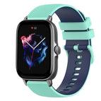For Amazfit GTS 3 / Teal+Blue