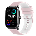 For Amazfit GTS 2 Mini / Pink+White