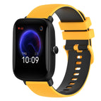 For Amazfit Pop Pro / Yellow+Black