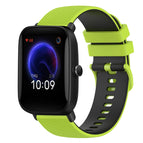 For Amazfit Pop Pro / Lime Green+Black