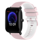 For Amazfit Pop / Pink+White