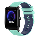 For Amazfit Pop / Teal+Blue