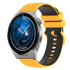 For Huawei Watch GT3 Pro 43mm / Yellow+Black