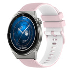 For Huawei Watch GT3 Pro 43mm / Pink+White