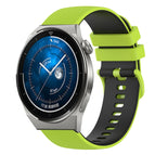 For Huawei Watch GT3 42mm / Lime Green+Black