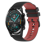 For Huawei Watch GT2 42mm / Black+Red
