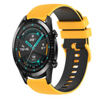 For Huawei Watch 2 / Yellow+Black