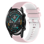 For Huawei Watch 2 / Pink+White