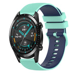 For Huawei Watch 2 / Teal+Blue