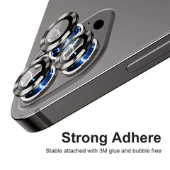 ENKAY 9H Rear Lens Metal Ring Tempered Glass Film For iPhone 14 Pro / 14 Pro Max, For iPhone 14 Pro / 14 Pro Max, For iPhone 14 Pro / 14 Pro Max(Purple)
