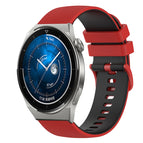 For Huawei Watch GT3 Pro 46mm / Red+Black