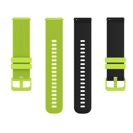 22mm Checkered Two-Color Silicone Watch Band, For Huawei Watch GT3 Pro 46mm, For Huawei Watch GT3 46mm
