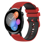 For Huawei Watch GT3 46mm / Red+Black