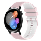 For Huawei Watch 3 / Pink+White