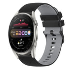For Huawei Watch 3 Pro / Black+Grey