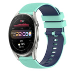 For Huawei Watch 3 Pro / Teal+Blue