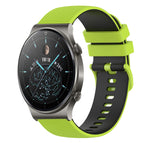 For Huawei GT2 Pro / Lime Green+Black