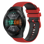 For Huawei Watch GT 2E / Red+Black