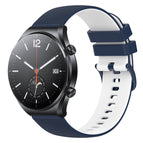 For Xiaomi Watch S1 / Dark Blue+White