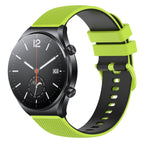 For Xiaomi Watch S1 / Lime Green+Black