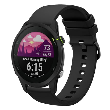 18mm Solid Color Soft Silicone Watch Band, For Garmin Forerunner 255S, For Garmin Venu 2S