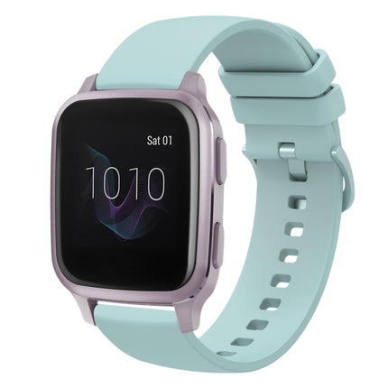 20mm Solid Color Soft Silicone Watch Band, For Garmin Venu SQ, For Garmin Vivomove 3