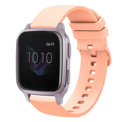 20mm Solid Color Soft Silicone Watch Band, For Garmin Venu SQ, For Garmin Vivomove 3