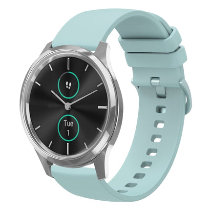 20mm Solid Color Soft Silicone Watch Band, For Garminmove Luxe, For Garmin VivoMove Style