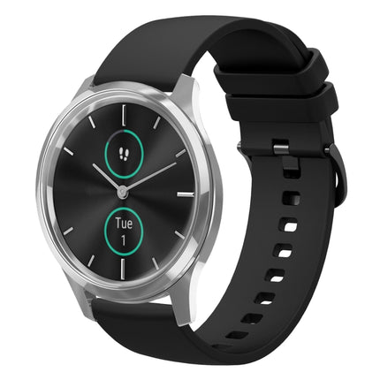 20mm Solid Color Soft Silicone Watch Band, For Garminmove Luxe, For Garmin VivoMove Style