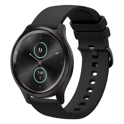 20mm Solid Color Soft Silicone Watch Band, For Garminmove Luxe, For Garmin VivoMove Style