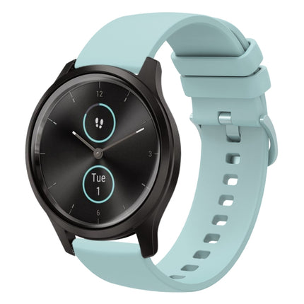 20mm Solid Color Soft Silicone Watch Band, For Garmin Garminmove Style, For Garmin Vivomove
