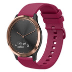 For Garmin Vivomove HR Sport / Burgundy