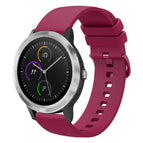 For Garmin Vivoactive 3 / Burgundy