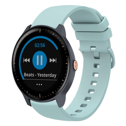 20mm Solid Color Soft Silicone Watch Band, For Garmin Vivoactive3 Music, For Garmin Forerunner 245