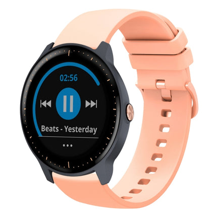 20mm Solid Color Soft Silicone Watch Band, For Garmin Vivoactive3 Music, For Garmin Forerunner 245