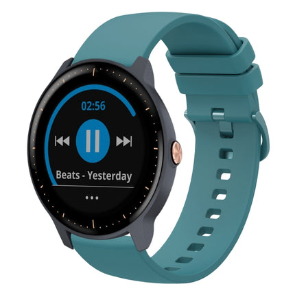20mm Solid Color Soft Silicone Watch Band, For Garmin Vivoactive3 Music, For Garmin Forerunner 245