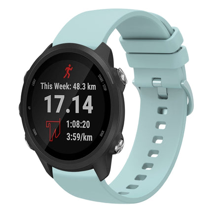 20mm Solid Color Soft Silicone Watch Band, For Garmin Vivoactive3 Music, For Garmin Forerunner 245