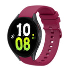 For Samsung Galaxy Watch5 44mm / Wine Red