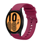 For Samsung Galaxy Watch4 40mm / Wine Red