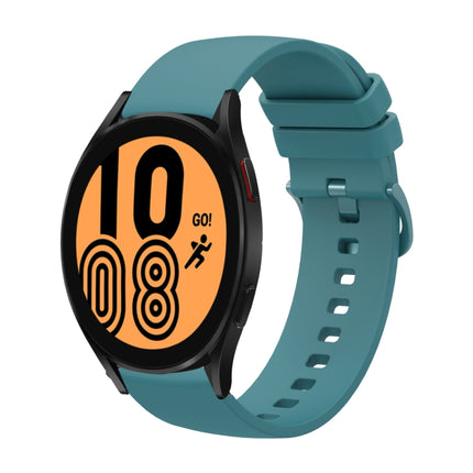 20mm Solid Color Soft Silicone Watch Band, For Samsung Galaxy Watch4 40mm, For Samsung Galaxy Watch4 44mm