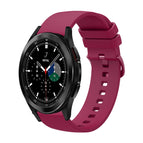For Samsung  Galaxy Watch 4 Classic 42mm / Wine Red