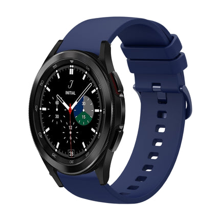 20mm Solid Color Soft Silicone Watch Band, For Samsung  Galaxy Watch 4 Classic 46mm, For Samsung Galaxy Watch3 41mm