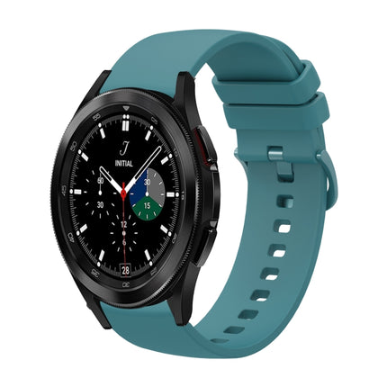 20mm Solid Color Soft Silicone Watch Band, For Samsung  Galaxy Watch 4 Classic 46mm, For Samsung Galaxy Watch3 41mm