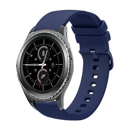 20mm Solid Color Soft Silicone Watch Band, For Samsung Gear S2 Classic, For Samsung Galaxy Watch Active 2 40mm