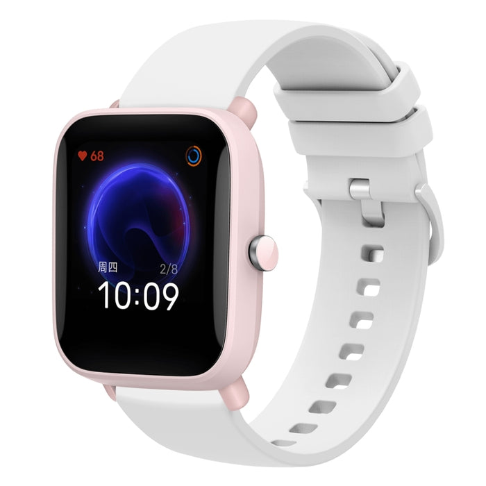 20mm Solid Color Soft Silicone Watch Band, For Amazfit BIP U, For Amazfit GTR 42mm
