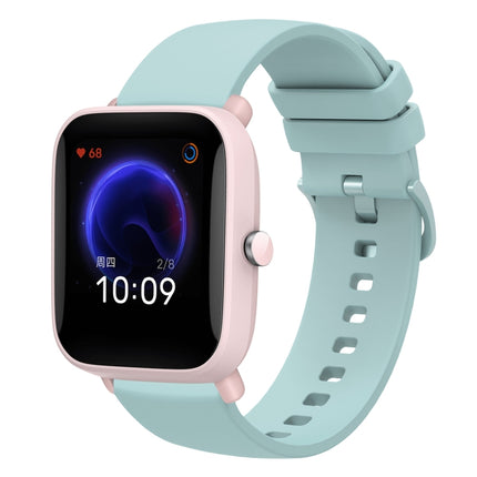 20mm Solid Color Soft Silicone Watch Band, For Amazfit BIP U, For Amazfit GTR 42mm