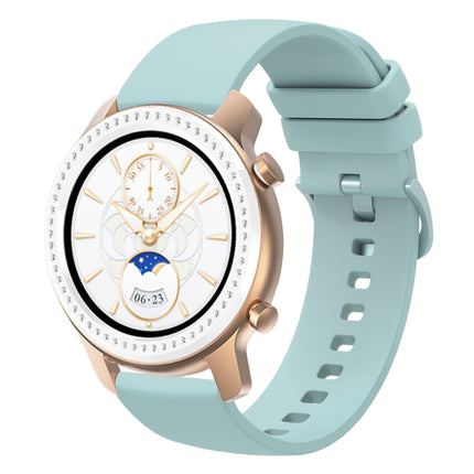 20mm Solid Color Soft Silicone Watch Band, For Amazfit BIP U, For Amazfit GTR 42mm