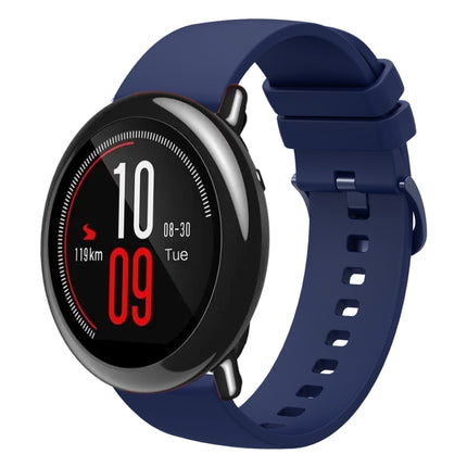 22mm Solid Color Soft Silicone Watch Band, For Amazfit Pace, For Amazfit Stratos